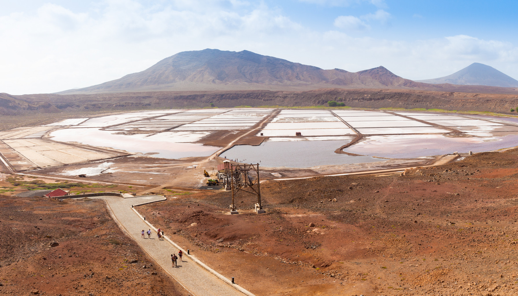 The Salt Flats and Pedra de Lume Volcanic Crater Tour on Sal Island