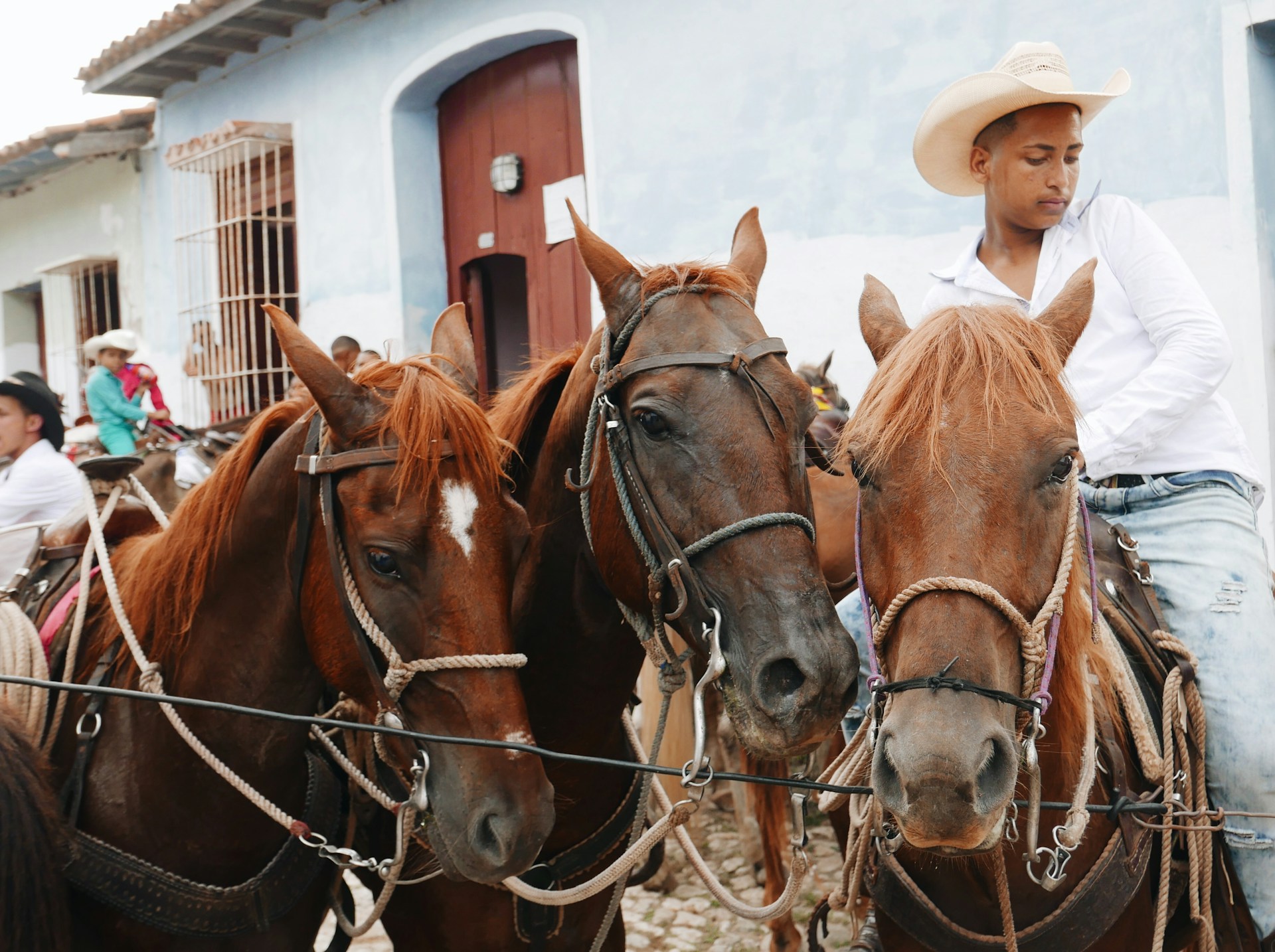Horseback Riding in the Countryside of Cuba Island