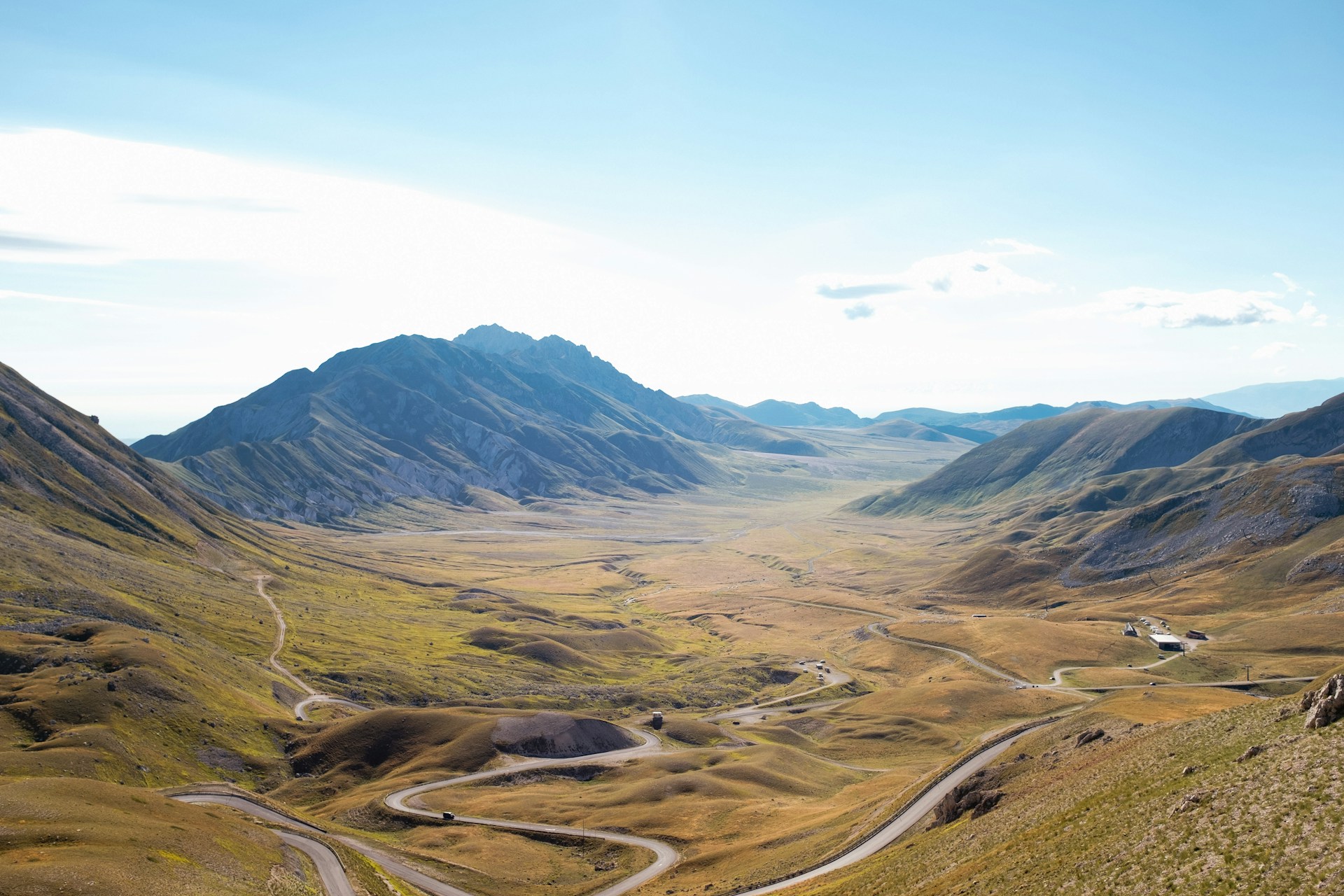 From L'Aquila to Campo Imperatore - By road